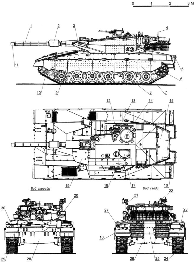 Танк «Меркава» Mk.3