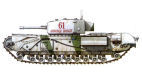 Churchill III.  49-     ,  ,  1944.