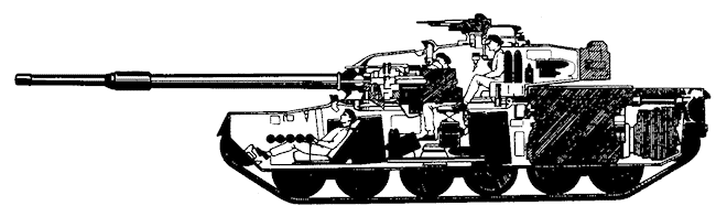 Рис. 5. Продольный разрез танка «Чифтен»