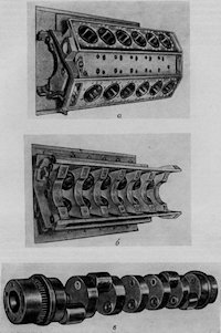 Рис. 55. Детали двигателя LVMS-1050