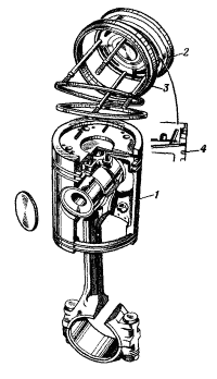 Рис. 57. Поршень двигателя Лейланд L-60